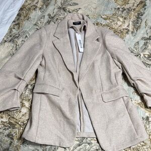Boutique Tan Large Blazer 
NWT